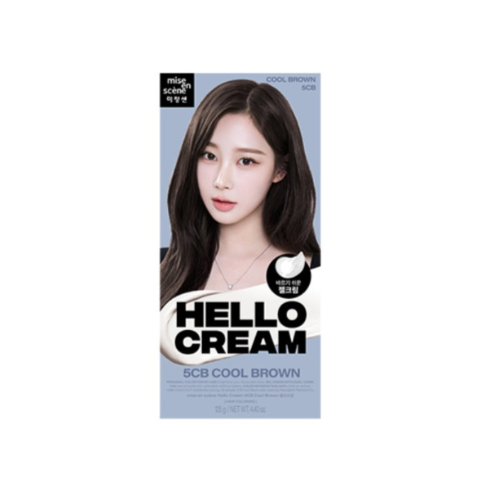 mise en scène All New Hello Cream 5CB Cool Brown
