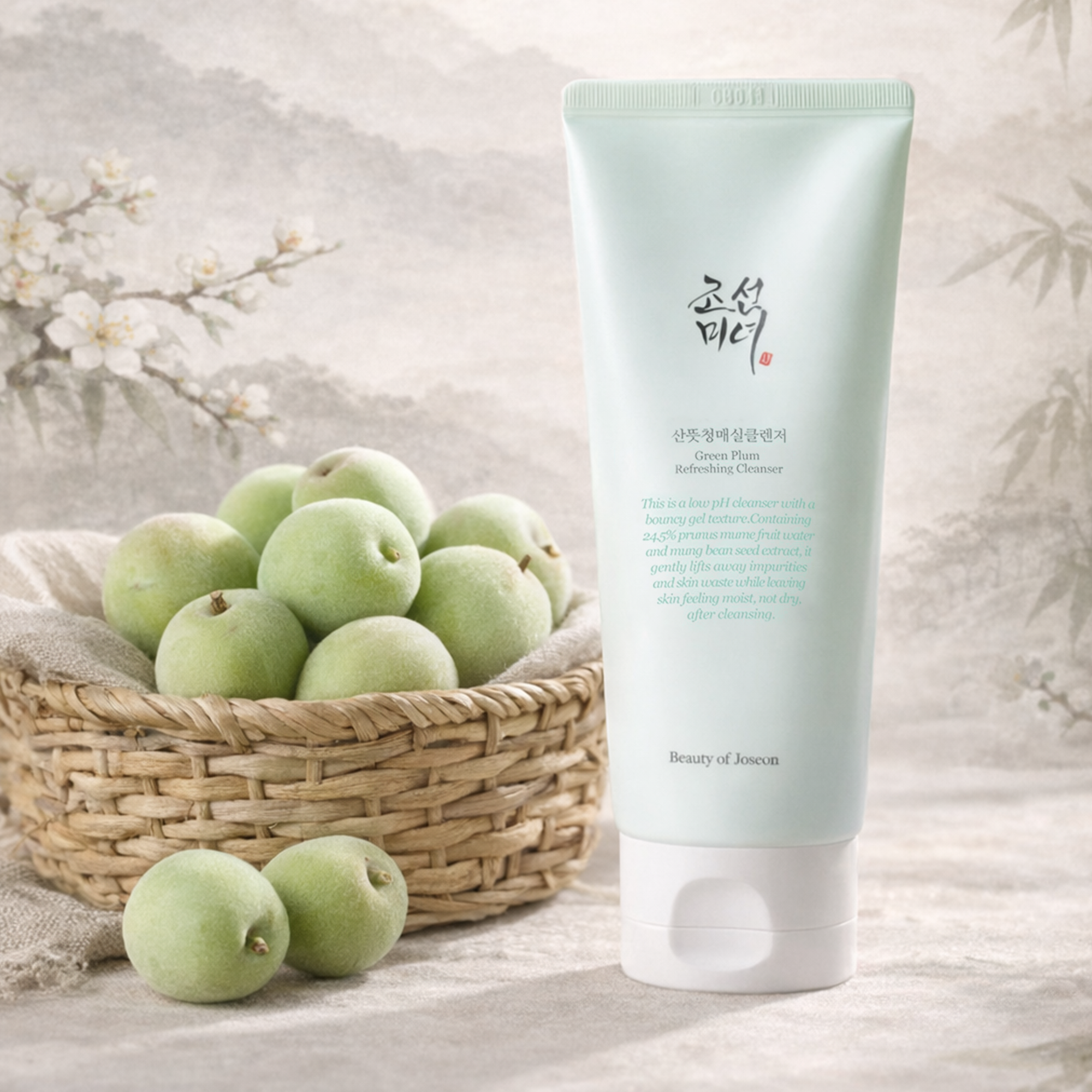 Beauty of Joseon Green Plum Refreshing Cleanser 100ml – Gentle Gel Cleanser