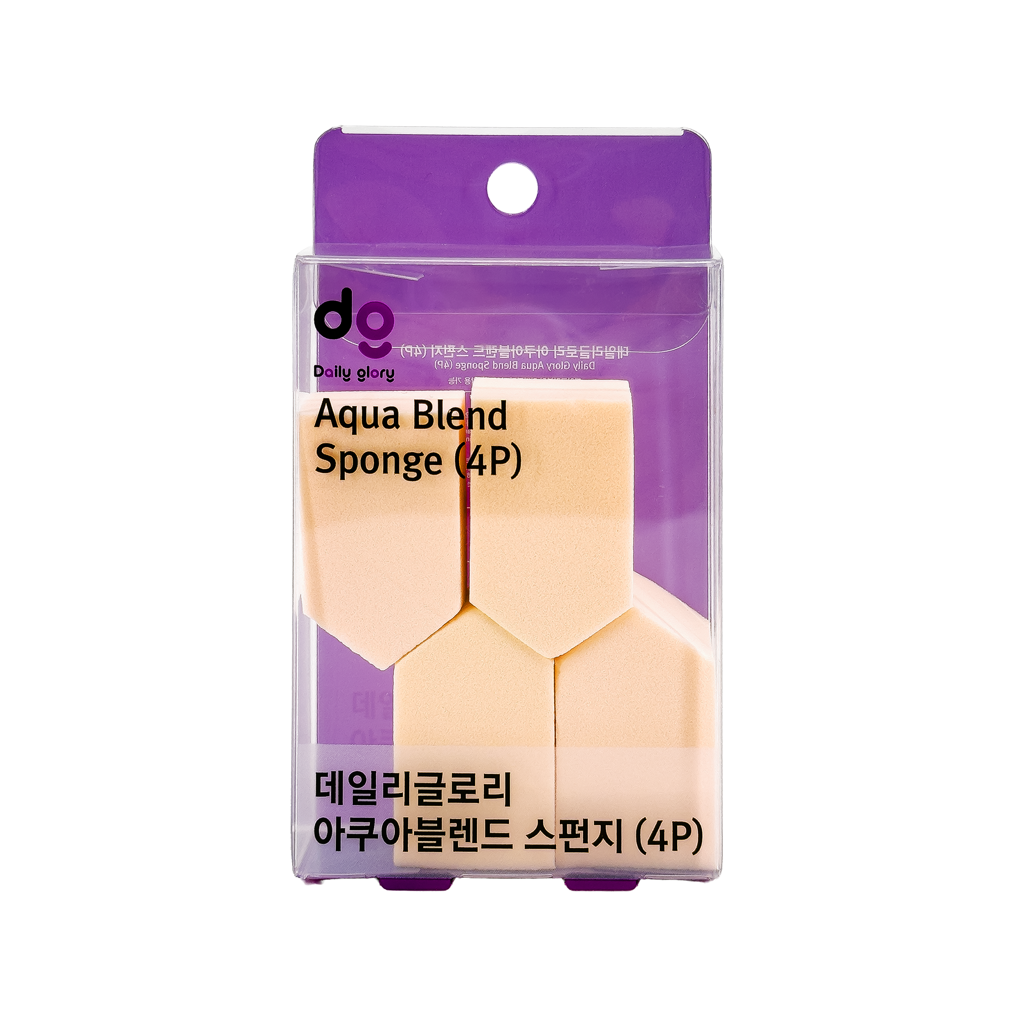 Dailyglory Aqua Blend Sponge 4pc