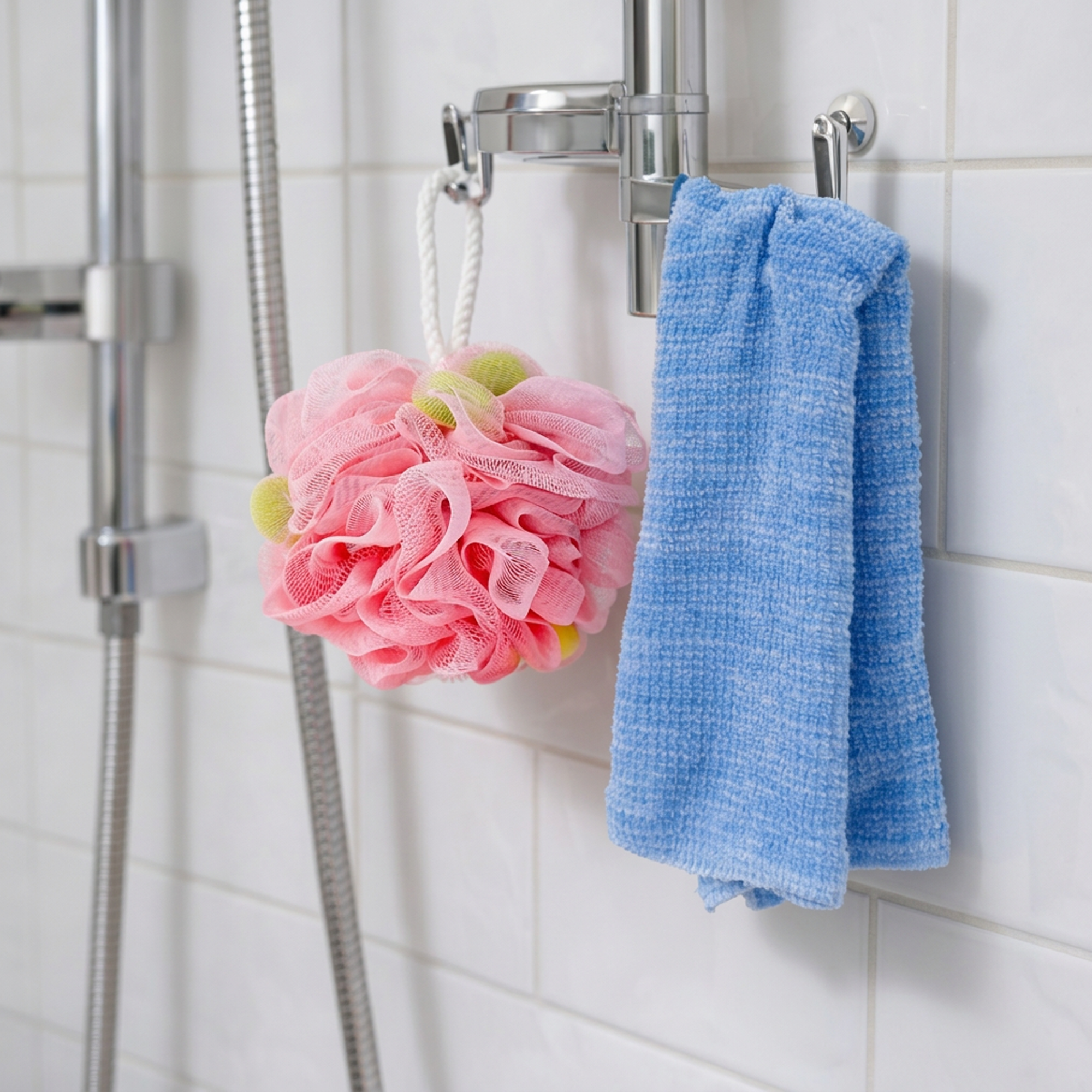 Dailyglory Basic Shower Towel 1pc – Korean Exfoliating Body Wash Cloth for Smooth Skin