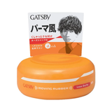 GATSBY Moving Rubber Loose Shuffle Hair Wax 80g – Flexible Hold Texturizing Styling Wax