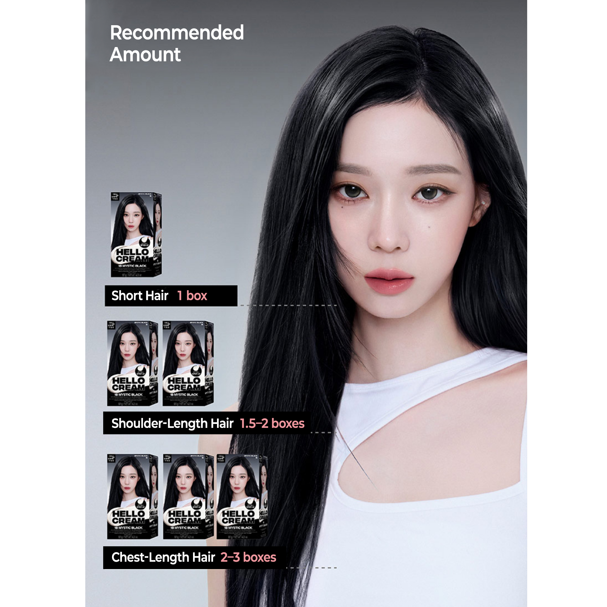 mise en scène Hello Cream Hair Dye 3CLB Cool Lavender Black – Korean Hair Color