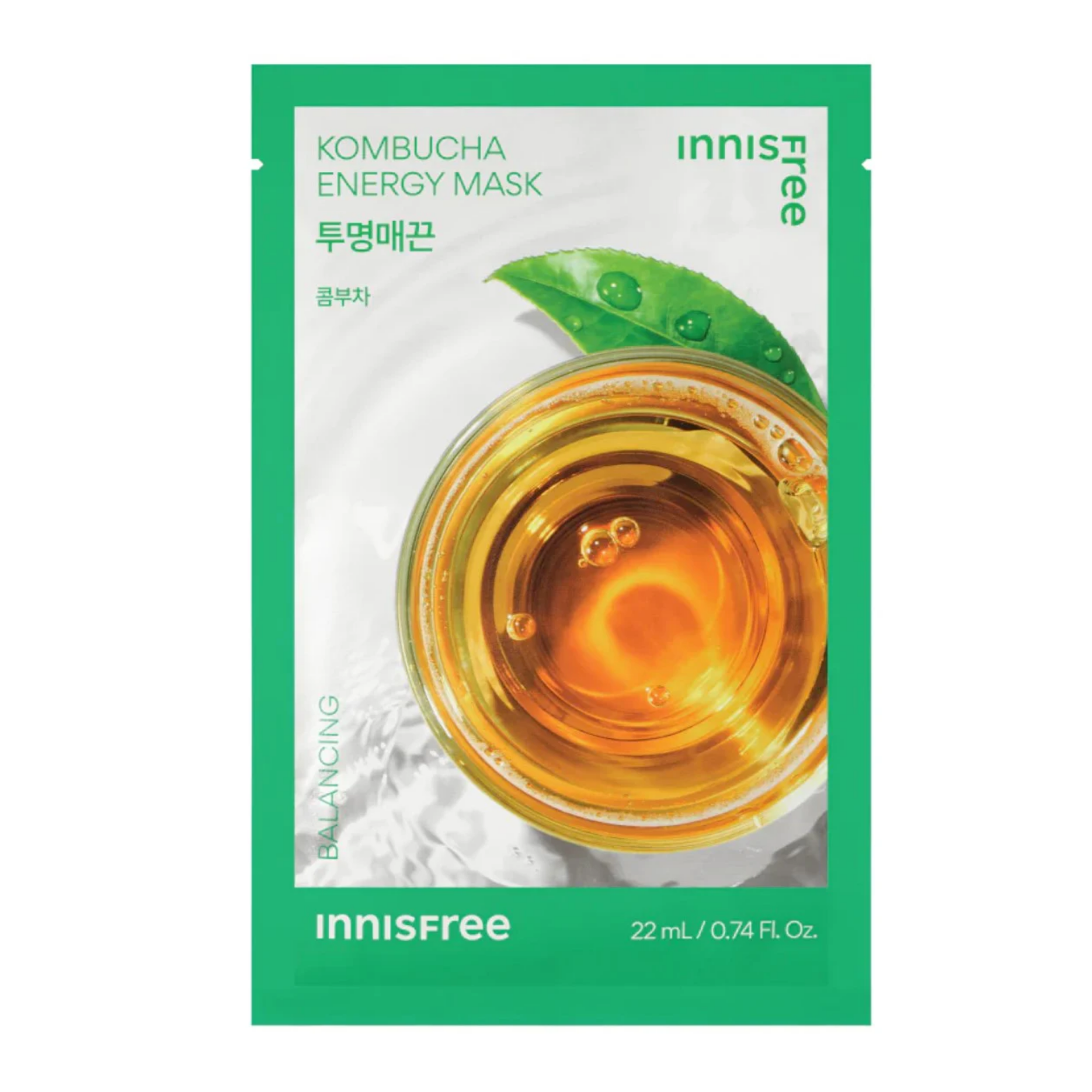 Innisfree Energy Mask_Kombucha