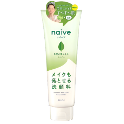 Kracie Naïve Cleansing Foam Green tea 200g