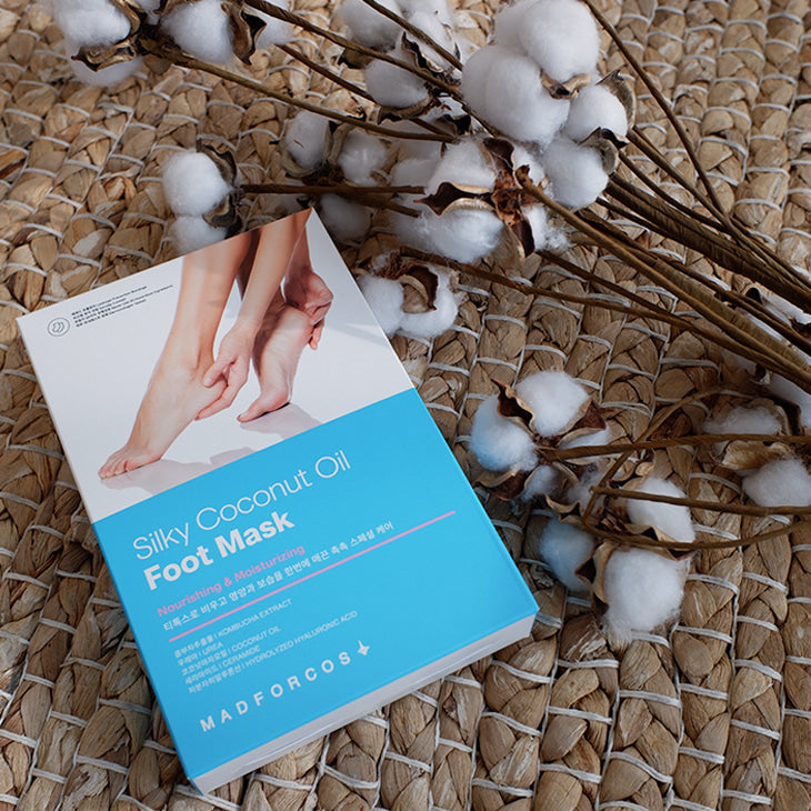 MADFORCOS Silky Coconut Oil Foot Mask 5 pc