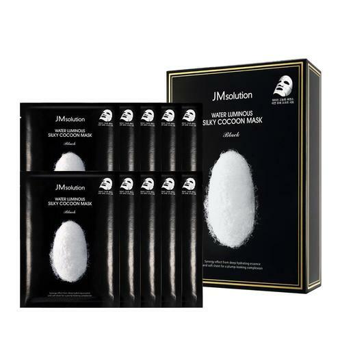 JM Solution Water Luminous Silky Cocoon Moisture Mask Black_
