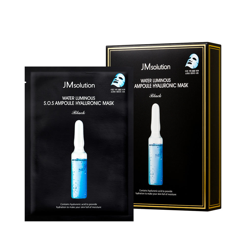 JM Solution Water Luminous S.O.S Ampoule Hyaluronic Mask
